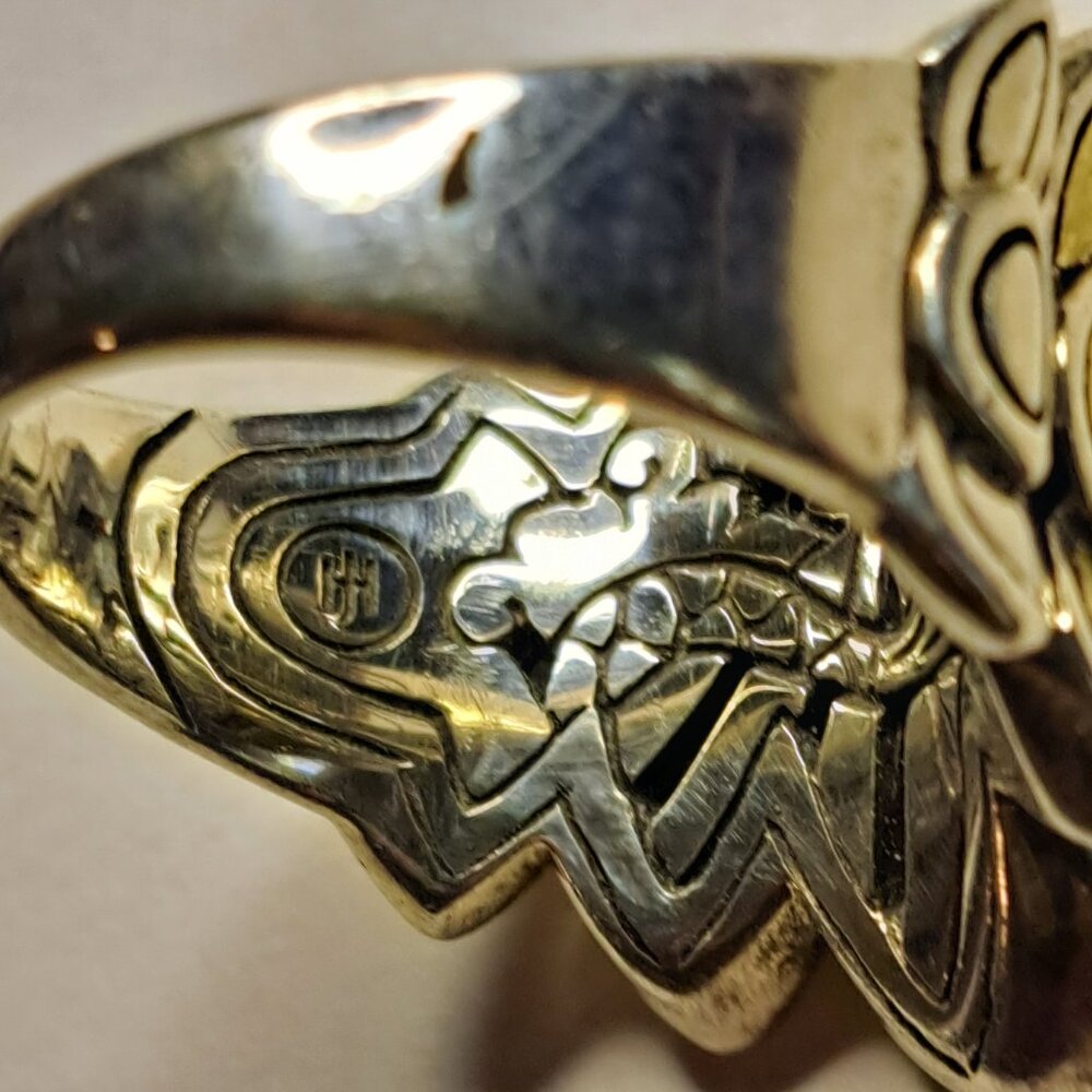 John Hardy Legends Naga Saddle Ring  Size 6 - Picture 5 of 5